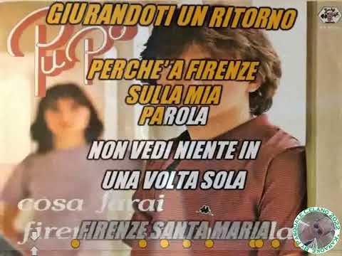 Pupo   Firenze Santa Maria Novella KARAOKE FAIR USE