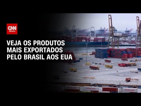 ​Petróleo, café e aeronaves: Veja produtos mais exportados pelo Brasil aos EUA | LIVE CNN