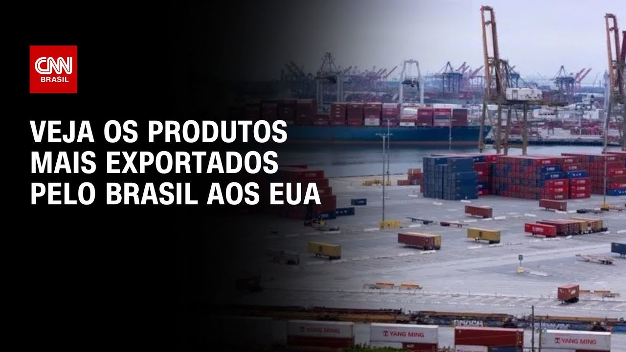 Petróleo café e aeronaves Veja produtos mais exportados pelo Brasil aos EUA | LIVE CNN