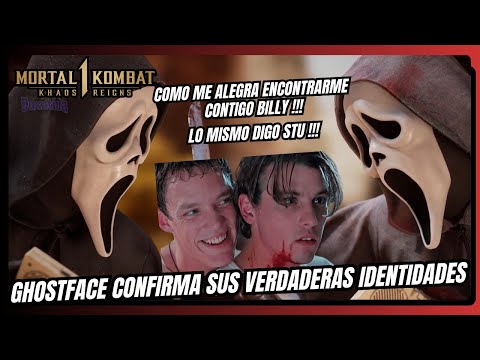 MK 1 Ghostface Confirma Sus Verdaderas Identidades | Todos Los Dialogos Espejo de Ghostface