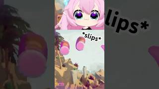 Chibidoki FALLS in PEAK #shorts #chibidoki #vtuber