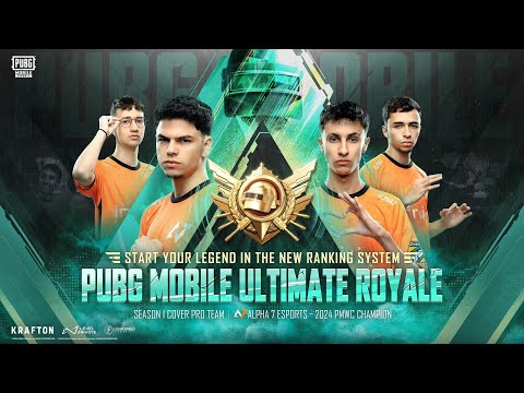 CHOKE TO CHAMP - PUBG MOBILE ULTIMATE ROYALE | SEASON 1 COVER TEAM FEATURING ALPHA 7 ESPORTS