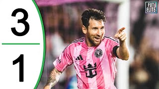 Lionel Messi 1G1A - Inter Miami vs Seattle Sounders 3-1 Extended Highlights & Goals 2025