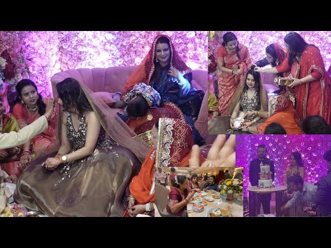 *FACE REVEAL*ENGAGEMENT GODHBHARAI VLOG/FINALLY MEET MY BHABHI||Grand Engagement Vlog