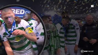 Scott Brown loses winner’s medal in celebrations!