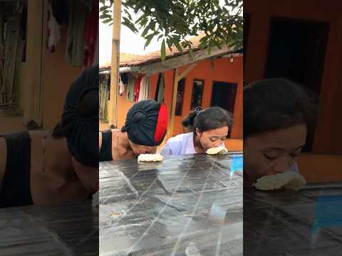 Lomba makan kerupuk #diy #kreatif #viral #art #craft