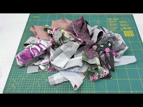 After watching this video, you will not throw away the leftover fabric / Beautiful product