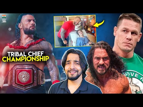 NEW TRIBAL CHIEF CHAMPIONSHIP🔥....Big John Cena Upset, Drew McIntyre & Kevin Owens