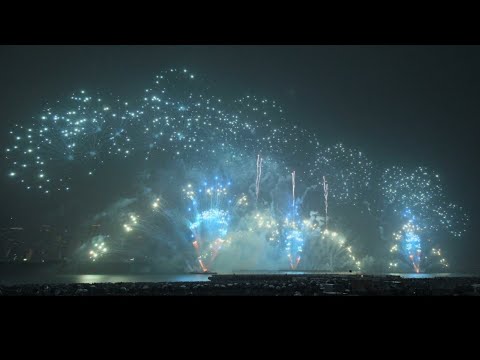 2025 淀川花火大会 シーン④『 心 』「SameBlue」「ねっこ」信州煙火工業♪