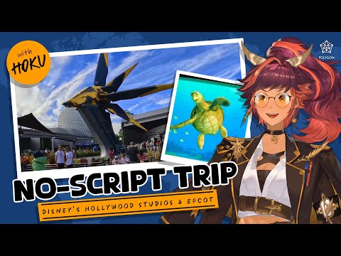 Vlog #27 - Disney's Hollywood Studios & EPCOT, Walt Disney World | NO-SCRIPT TRIP WITH HOKU 🦉