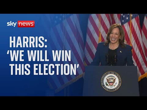 Vice President Kamala Harris delivers first rally speech in Wisconsin