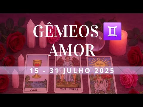 Gêmeos♊️VOCÊS VÃO VOLTAR❤️‍🔥A RECONCILIAÇÃO vem com um MILAGRE INESPERADO✨️💗💕