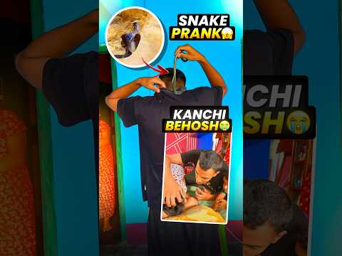 Snake Prank Kanchi Behosh Mini Vlog 😍 - #shorts #minivlog #freefireshorts