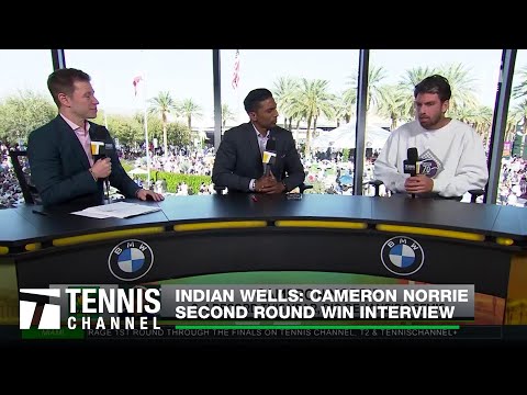 2021 Indian Wells Champion Cameron Norrie Talks Returning to the Desert; Indian Wells 2R