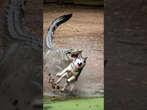 🤬CHEATING HUSBAND THROWS WIFE INTO CROCODILE ENCLOSURE, BUT HUSKY AND JESUS COME TO THE RESCUE