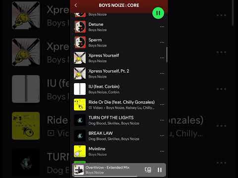 BOYS NOIZE : CORE Playlist #boysnoize #electronicmusic  #playlist