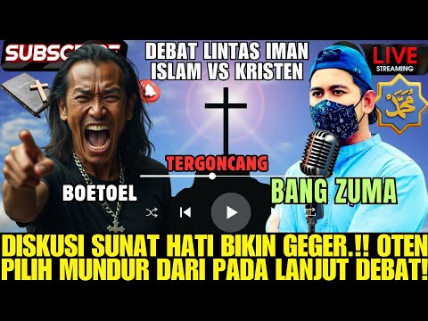 Diskusi Sunat Hati Bikin Geger.!!! Oten Cuplish Pilih Mundur dari pada Lanjut Debat.!!!