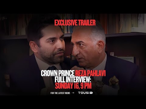 🚨 Exclusive Interview With Iran's Crown Prince Teaser