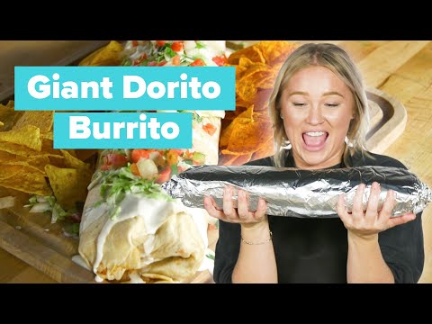 I Made a Giant Dorito Burrito ? Tasty