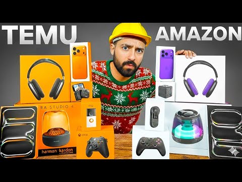 TEMU vs AMAZON ✅ REAL vs FAKE 🔥 Ho COMPRATO gli STESSI GADGET