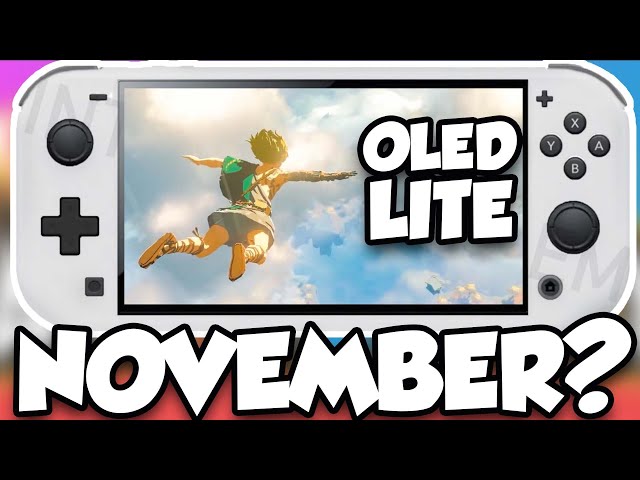 BREATH OF THE WILD 2 NOVEMBER 2022? LEAKED SWITCH OLED LITE?