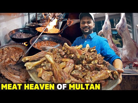 MUTTON HEAVEN OF MULTAN | BEST MEAT DISHES OF PAKISTAN IN ONE PLACE | PAKISTANI STREET FOOD