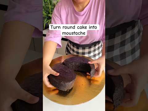 Moustache cake🥰 #realisticcake #3dcake #cakefordad #cakeformen #goodberrybyishleen #cakeideas