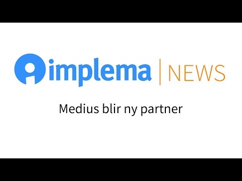 Implema News: Medius ny partner till Implema