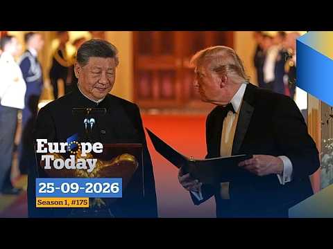 اروپا امروز: ضیافت رسمی ترامپ برای شی جینپینگ، اولین سفر پاپ لئو به فرانسه