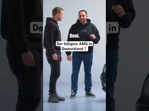 Omid schaut sich den günstigsten Mercedes AMG an #omidmouazzen #autohandel