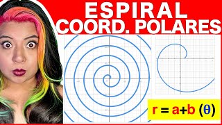 Espiral (FORMULA GENERAL EN COORDENADAS POLARES)