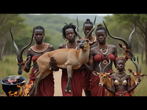 Hunting with Africa's FEARLESS Hadzabe Tribe: WILD Antelope Adventure!