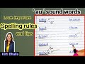 Pronunciation Rules for English Letters