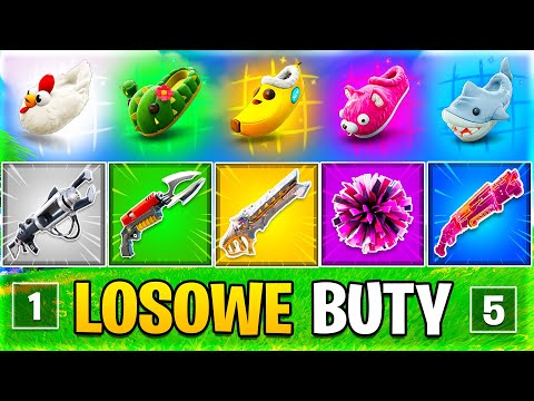 LOSOWY FORTNITOWE BUTY CHALLENGE