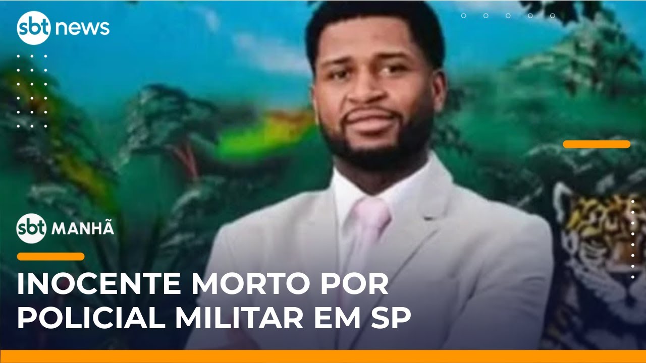 PM confunde assaltante e mata jovem que saía do trabalho na zona sul de SP | SBTManhã