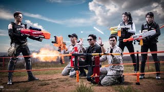 Nerf Guns War : SEAL X AND SWAT Team's Epic Nerf Guns Rescue Mission Strikes Again!