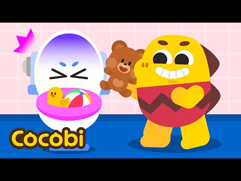 No Pongas Juguetes en el Inodoro | Canciones Infantiles | Cocobi