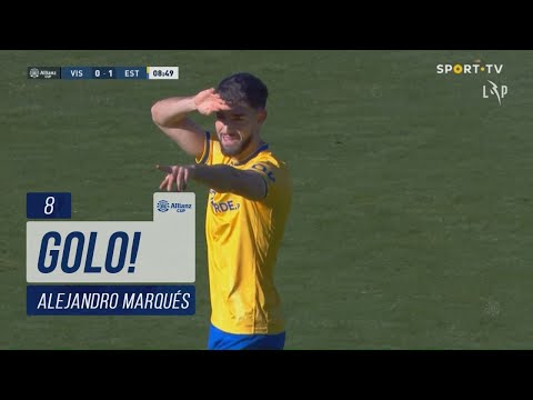 Goal | Golo Alejandro Marqués: Ac. Viseu 0-(1) Estoril Praia (Taça da Liga 22/23 - Fase 3 - Jornada