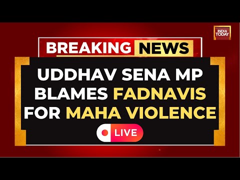 Violence In Maha Polls LIVE: MP Sanjay Raut Blames Devendra Fadnavis For Attack On Anil Deshmukh