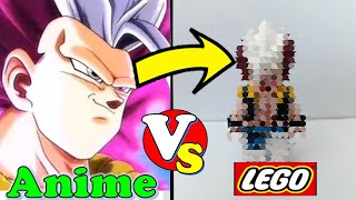 asi se veria Dragon Ball Super 2 MANGA#24/Gogeta Mega Instinto/todas las transformaciones en LEGO