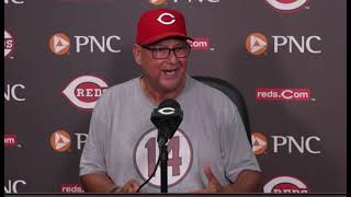 Reds Manager Terry Francona on 18 Strikeouts Against Phillies 