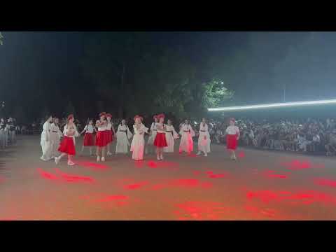 Children camp entertainment in Uzbekistan