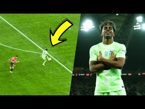 Lamine Yamal Goal & Did The Mbappe Celebration - Athletic Bilbao vs Barcelona Super Cup Highlights