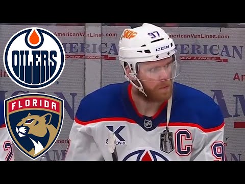 Edmonton Oilers vs Florida Panthers Game Six w/Superbman