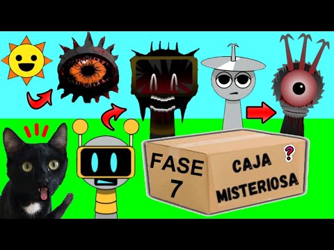 CAJA MISTERIOSA DE INCREDIBOX SPRUNKI FASE 7 PERO EL JUEGO ES EN LA VIDA REAL VS GATOS YOUTUBERS