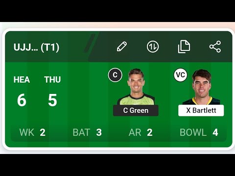 HEA Vs THU Dream11 Prediction | HEA Vs THU Dream11 Team | HEA Vs THU Dream11 Prediction Today Match