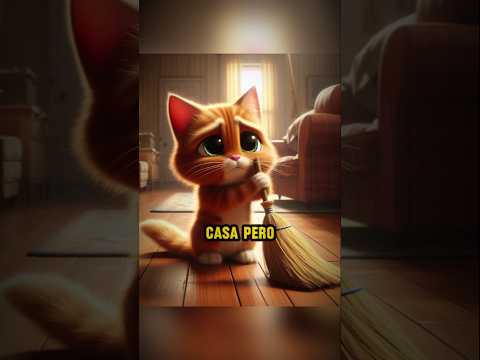 El gatito obligado a limpiar #cuentosinfantiles #parati #foryou #shorts #gatos #gatitos #reflexiones