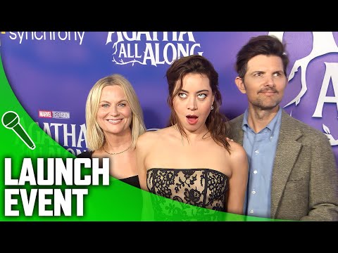 AGATHA ALL ALONG Launch Event | Kathryn Hahn, Patti LuPone, Aubrey Plaza