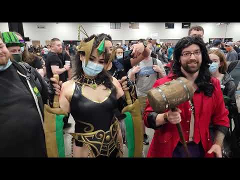Cosplayers get Lucky in New Jersey.