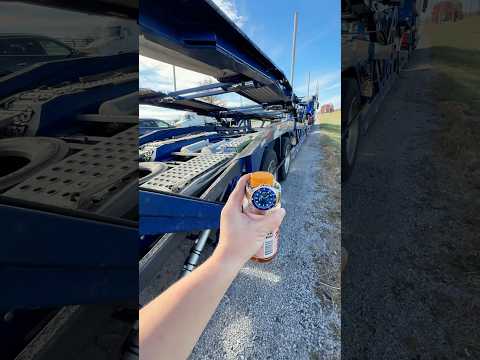 Rich customer gifted CARHAULER a Rolex! #carhauler #truckdriver #delivery #transport #autocarrier